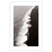 Wall Poster Balance of Opposites - monochromatic seascape with beach 130263 additionalThumb 19