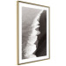 Wall Poster Balance of Opposites - monochromatic seascape with beach 130263 additionalThumb 9
