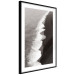 Wall Poster Balance of Opposites - monochromatic seascape with beach 130263 additionalThumb 6