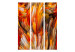 Room Divider Ocean of Fire (3-piece) - artistic composition on a colorful background 133063 additionalThumb 3
