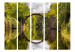 Room Divider Screen Devil's Bridge in Kromlau, Germany II - lake with an illusion of a circular bridge 134063 additionalThumb 3