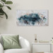 Canvas Print Geometric Landscape (1-piece) - watercolor-style abstraction 134363 additionalThumb 9