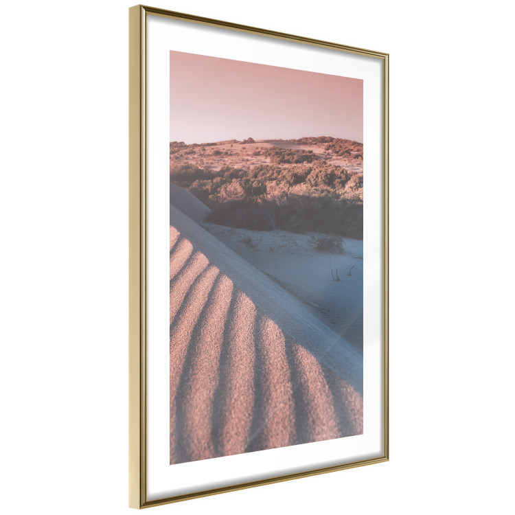 Wall Poster Pink Sands - desert landscape and plants in an orange composition 134763 additionalImage 7