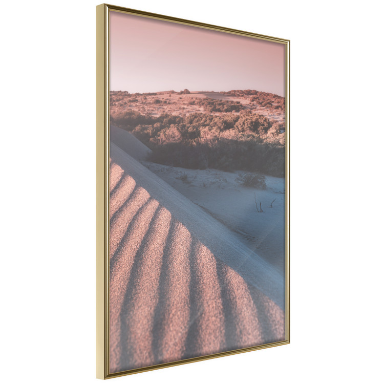 Wall Poster Pink Sands - desert landscape and plants in an orange composition 134763 additionalImage 12