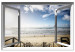 Canvas Print View of Peace (1-piece) Wide - landscape of beach and sea 135563