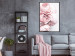 Poster Rosy Scent - romantic composition of pink flowers on a light background 135763 additionalThumb 6