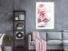 Poster Rosy Scent - romantic composition of pink flowers on a light background 135763 additionalThumb 5
