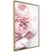 Poster Rosy Scent - romantic composition of pink flowers on a light background 135763 additionalThumb 13