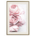 Poster Rosy Scent - romantic composition of pink flowers on a light background 135763 additionalThumb 27