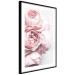 Poster Rosy Scent - romantic composition of pink flowers on a light background 135763 additionalThumb 3