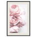 Poster Rosy Scent - romantic composition of pink flowers on a light background 135763 additionalThumb 26