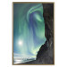 Poster Wonder of Nature - picturesque aurora borealis in the sky amidst towering cliffs 138763 additionalThumb 10