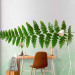 Photo Wallpaper Nature of ferns - minimalist style landscape with green foliage 143163 additionalThumb 4