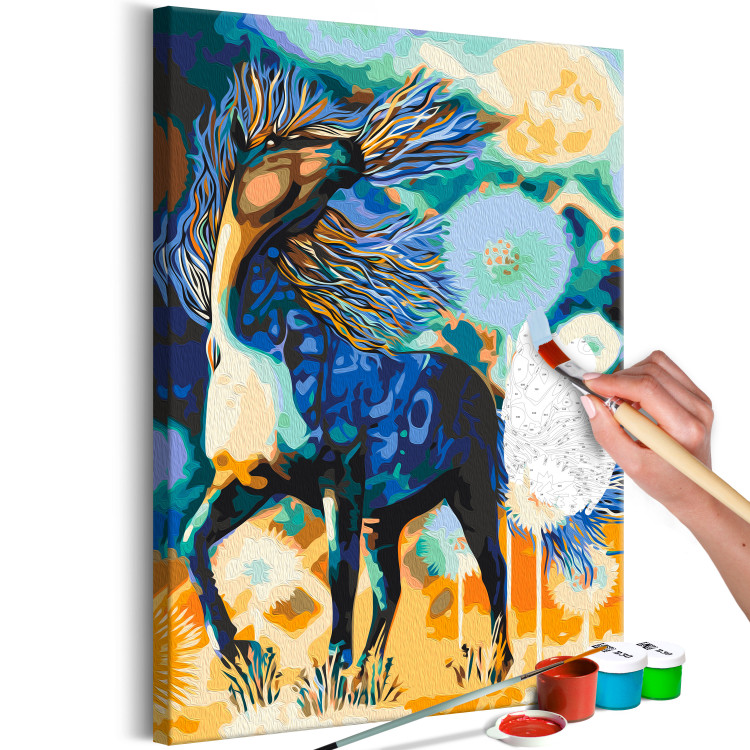 Paint by Number Kit Horse and Dandelions 143663 additionalImage 3