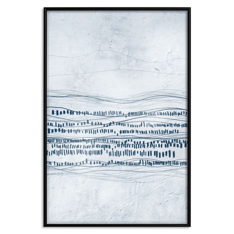 Wall Poster Traces in the Snow - Abstract Shapes on the Soft Background 145363 additionalImage 19