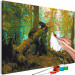 Paint by Number Kit Bear Play - Family of Brown Animals in a Pine Forest 148463 additionalThumb 4