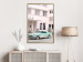 Wall Poster Retro Style - Sunny Street in a Pink Glow and a Car 149063 additionalThumb 10