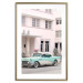 Wall Poster Retro Style - Sunny Street in a Pink Glow and a Car 149063 additionalThumb 20