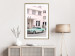 Wall Poster Retro Style - Sunny Street in a Pink Glow and a Car 149063 additionalThumb 12