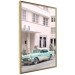 Wall Poster Retro Style - Sunny Street in a Pink Glow and a Car 149063 additionalThumb 6