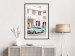 Wall Poster Retro Style - Sunny Street in a Pink Glow and a Car 149063 additionalThumb 8