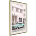 Wall Poster Retro Style - Sunny Street in a Pink Glow and a Car 149063 additionalThumb 15