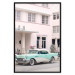 Wall Poster Retro Style - Sunny Street in a Pink Glow and a Car 149063 additionalThumb 25