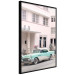 Wall Poster Retro Style - Sunny Street in a Pink Glow and a Car 149063 additionalThumb 7