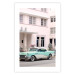 Wall Poster Retro Style - Sunny Street in a Pink Glow and a Car 149063 additionalThumb 27