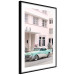 Wall Poster Retro Style - Sunny Street in a Pink Glow and a Car 149063 additionalThumb 17