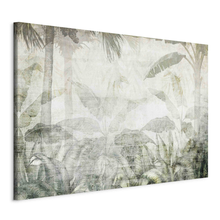 Canvas A Memory of Nature - A Delicate Composition With Jungle Vegetation 151163 additionalImage 2