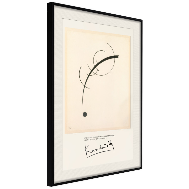 Wall Poster Free Curve - Line and Dot on the Plane According to Kandinsky 151663 additionalImage 10