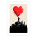 Wall Poster Red Heart - A Girl With a Balloon Inspired by Banksy’s Style 151763 additionalThumb 18