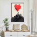 Wall Poster Red Heart - A Girl With a Balloon Inspired by Banksy’s Style 151763 additionalThumb 12