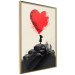 Wall Poster Red Heart - A Girl With a Balloon Inspired by Banksy’s Style 151763 additionalThumb 6