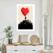 Wall Poster Red Heart - A Girl With a Balloon Inspired by Banksy’s Style 151763 additionalThumb 9