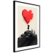 Wall Poster Red Heart - A Girl With a Balloon Inspired by Banksy’s Style 151763 additionalThumb 4