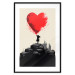Wall Poster Red Heart - A Girl With a Balloon Inspired by Banksy’s Style 151763 additionalThumb 22