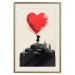 Wall Poster Red Heart - A Girl With a Balloon Inspired by Banksy’s Style 151763 additionalThumb 24