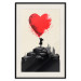 Wall Poster Red Heart - A Girl With a Balloon Inspired by Banksy’s Style 151763 additionalThumb 26
