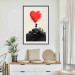 Wall Poster Red Heart - A Girl With a Balloon Inspired by Banksy’s Style 151763 additionalThumb 16