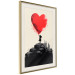 Wall Poster Red Heart - A Girl With a Balloon Inspired by Banksy’s Style 151763 additionalThumb 14