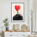 Wall Poster Red Heart - A Girl With a Balloon Inspired by Banksy’s Style 151763 additionalThumb 13