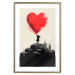 Wall Poster Red Heart - A Girl With a Balloon Inspired by Banksy’s Style 151763 additionalThumb 23