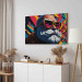 Canvas Hipster Santa - Bearded Man With Sunglasses 151863 additionalThumb 4