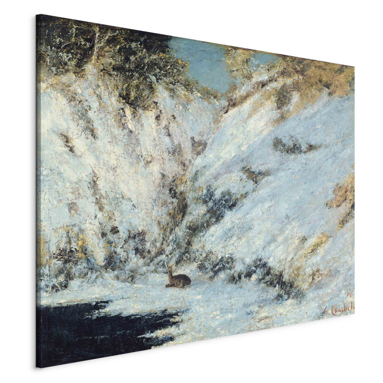 Art Reproduction Snowy Landscape 153463 additionalImage 2