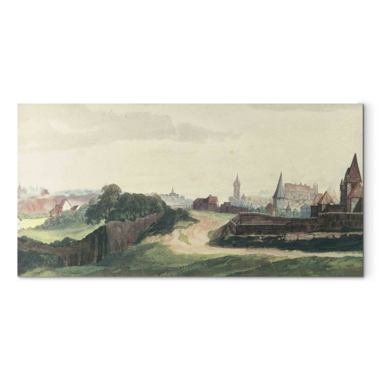 Art Reproduction View of the town of Nuremberg from the west 156063