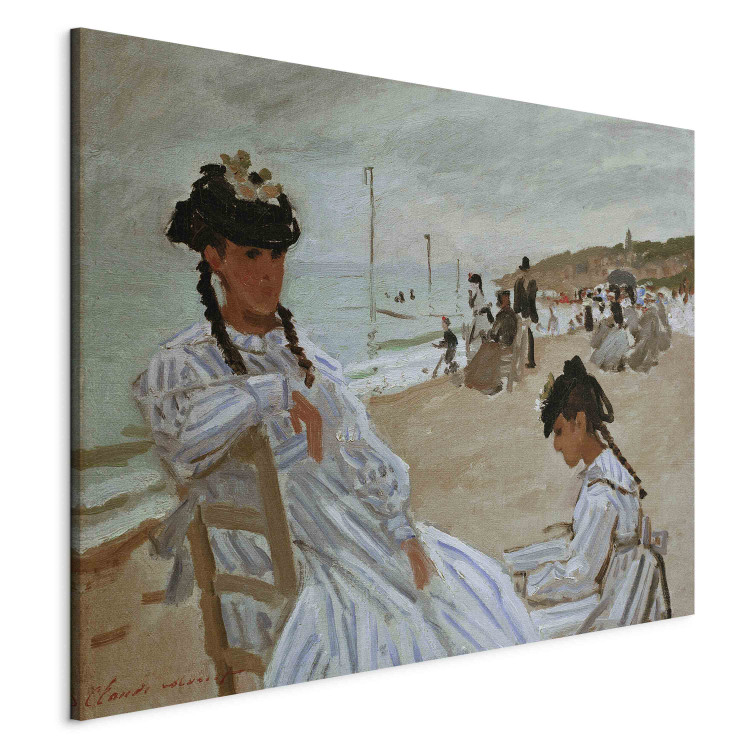 Reproduction Painting Sur la Plage a Trouville (On the beach in Trouville) 156163 additionalImage 2