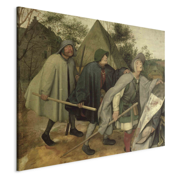 Reproduction Painting Parable of the Blind, detail of three blind men 157263 additionalImage 2