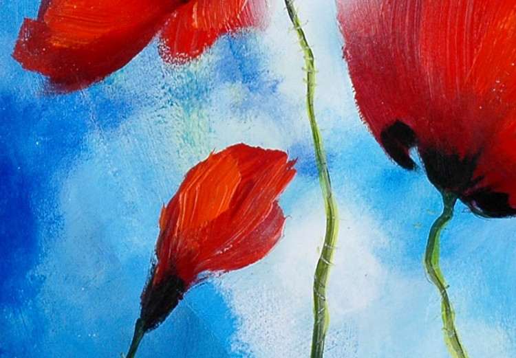 Canvas Art Print Poppies against the sky 47163 additionalImage 3